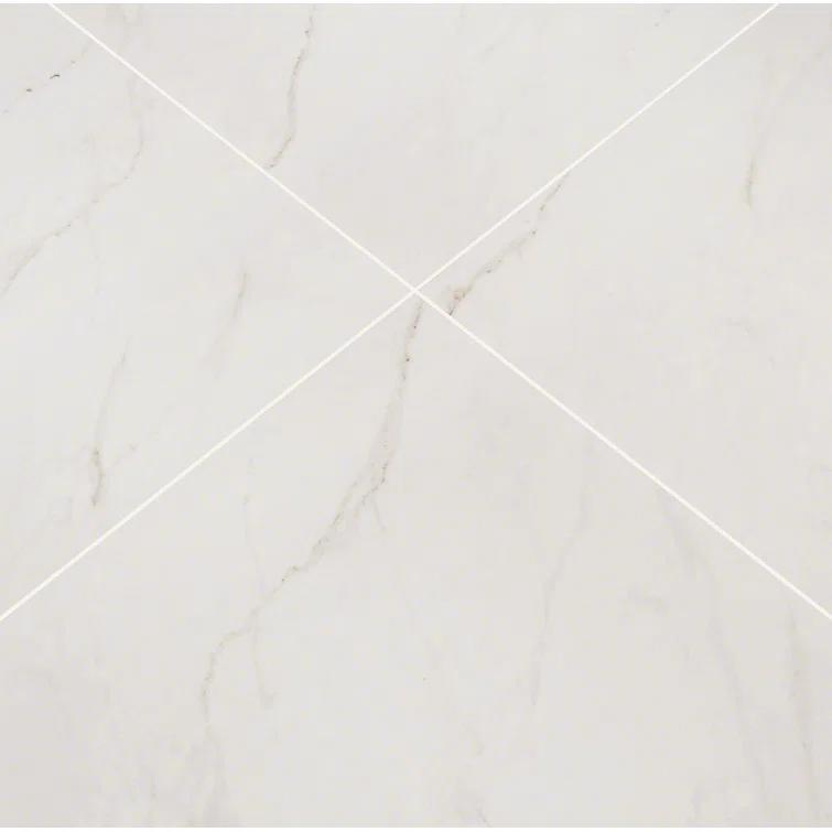 Aria 24" x 24" Stone Look Polished Porcelain Wall & Floor Tile