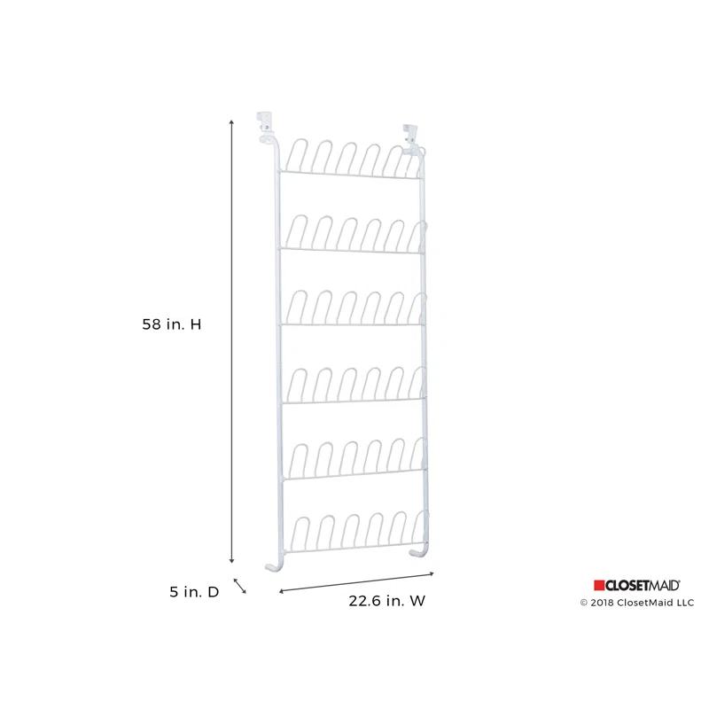 18 Pair Overdoor Shoe Organizer