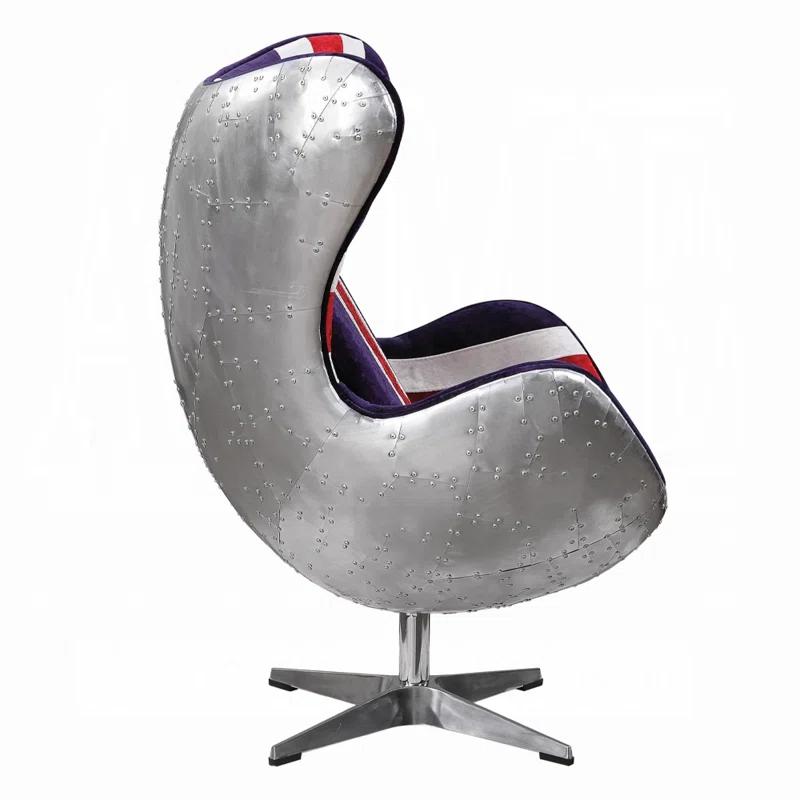 Brancaster Upholstered Swivel Accent Chair