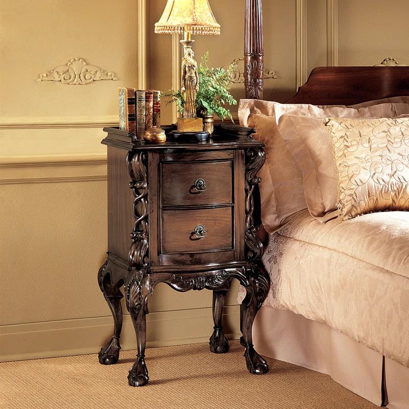Lark Manor™ Samoset 21'' W Solid Wood Nightstand