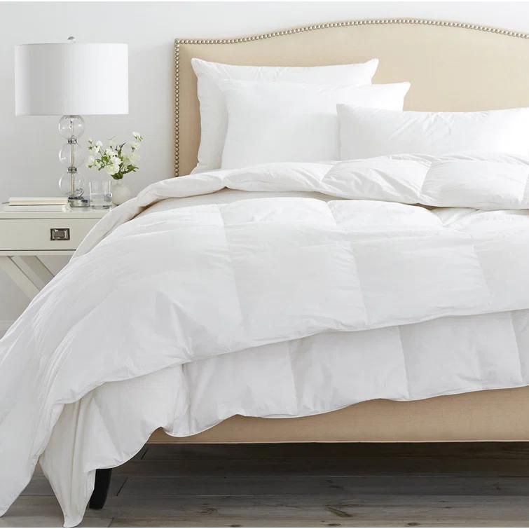 BOLL & BRANCH Down Duvet Insert - King/Cal King, Lightweight - Luxury Shell - Cruelty-Free U.S. Down Bedding - Bafflebox, Maintains Loft
