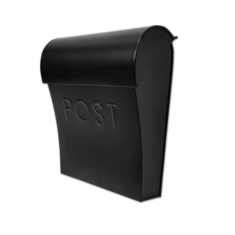 NACH Vicki Euro Farmhouse Max Water and Rust Protection Post Wall Mounted Mailbox