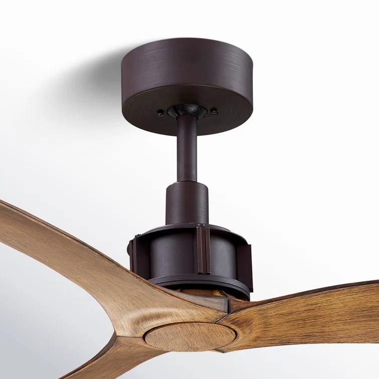 52" Zelda 3 - Blade Standard Ceiling Fan with Remote Control