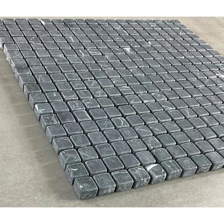 ES Stone 0.625" x 0.625" Natural Stone Grid Mosaic Wall & Floor Tile & Reviews | Perigold