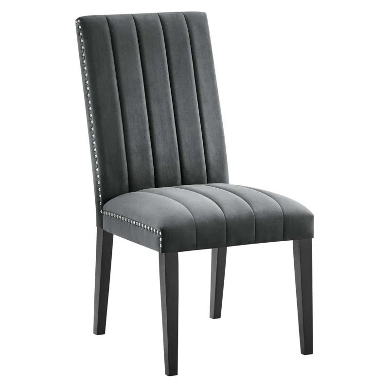 Modway Modway Catalyst Performance Velvet Dining Side Chairs - Set of 2