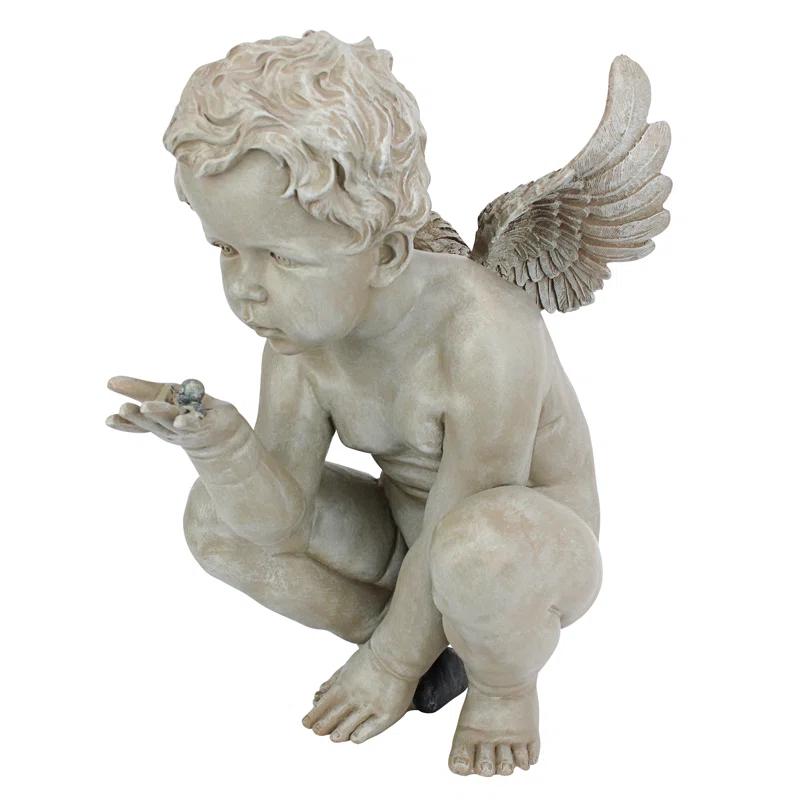 Design Toscano Life's Mysteries Cherub Statue
