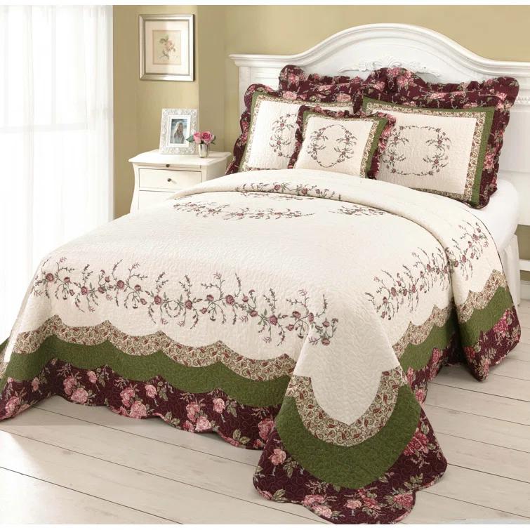 Modern Heirloom Brooke Embroidered Floral Single Pillow Sham
