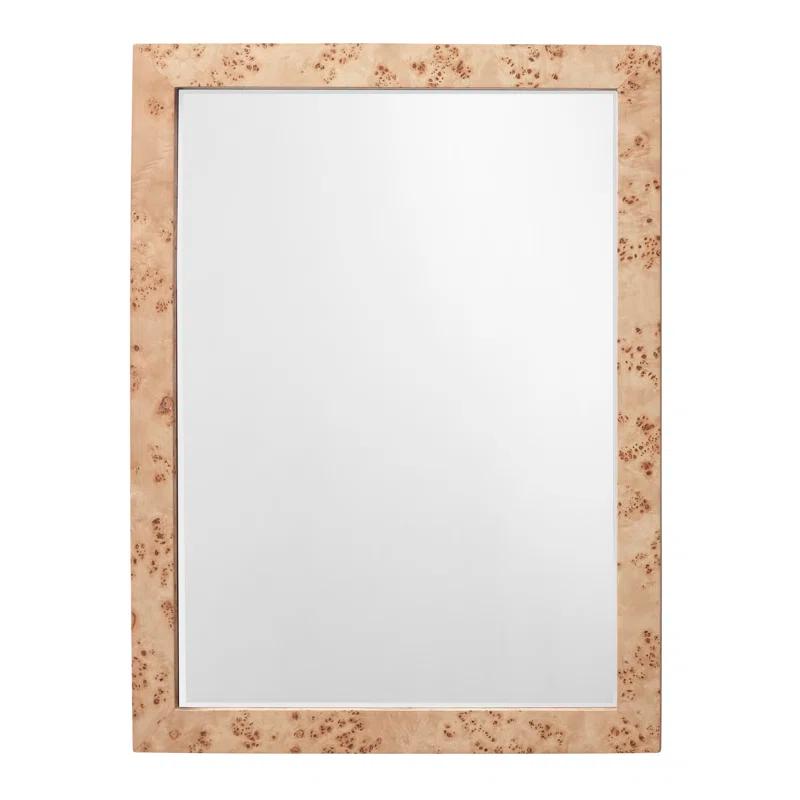 LOOMLAN Wood Flat Wall Mirror