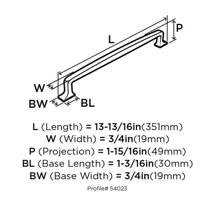 Amerock Westerly Appliance Pull