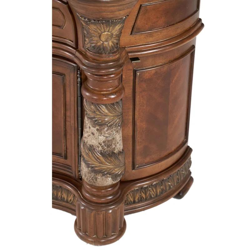 Villa Valencia Solid Wood Bedside Chest