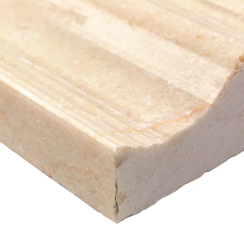 Bond Tile 12'' L x 4.75'' W Marble Tile Trim