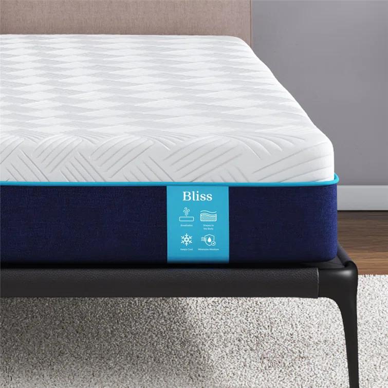 Signature Sleep Bliss Charcoal Cool Gel Memory Foam Mattress