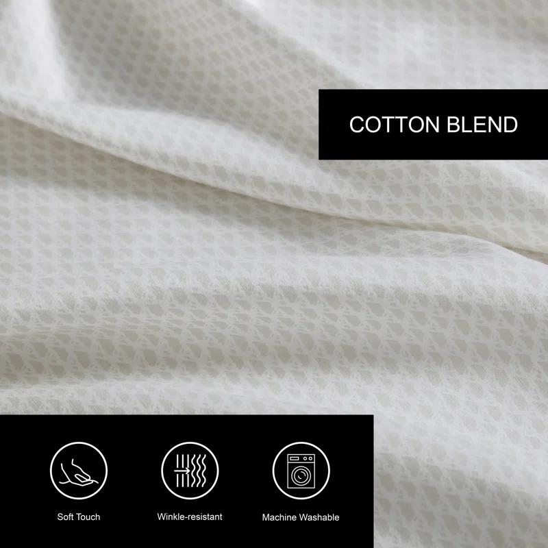 Vera Wang Vera Wang Printed T800 CVC Cotton Sateen Sheet Set