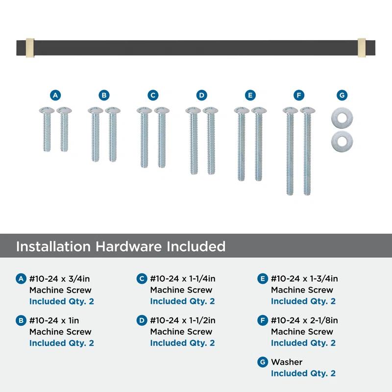 Amerock Overton 18 inch (457mm) Center-to-Center