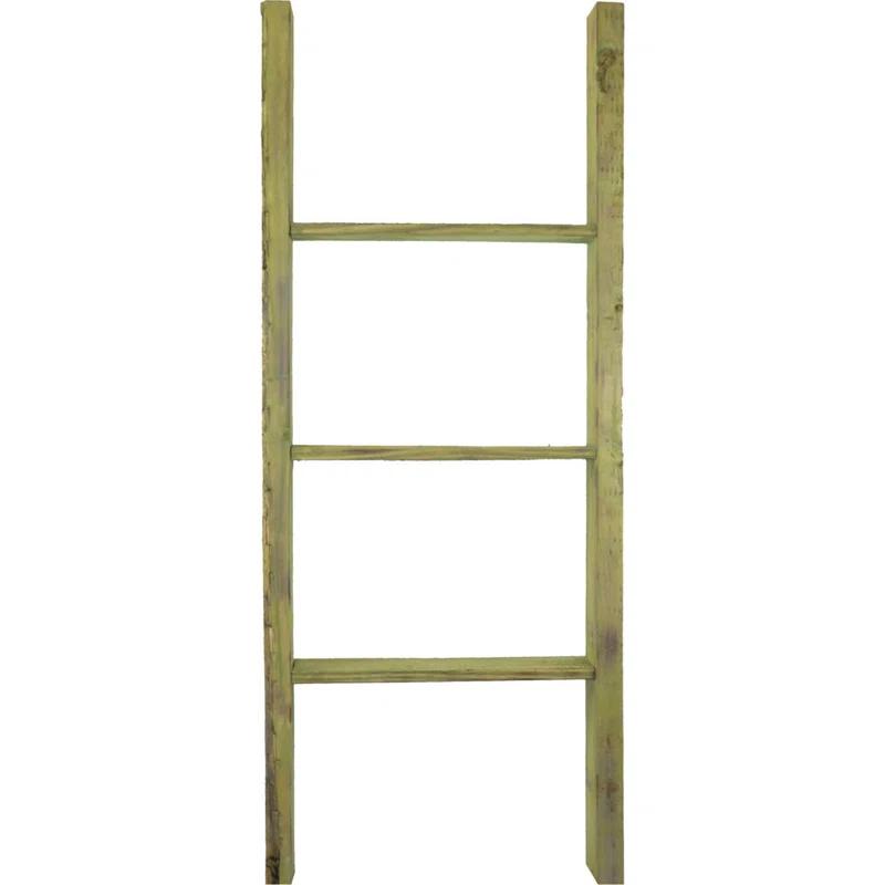 Ekena Millwork Vintage Farmhouse Rung Decorative Ladder