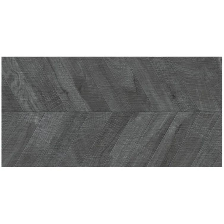 Auburn Chevron 24 in. x 48 in. Matte Porcelain Floor and Wall Tile (15.49 Sq. Ft. / Case)