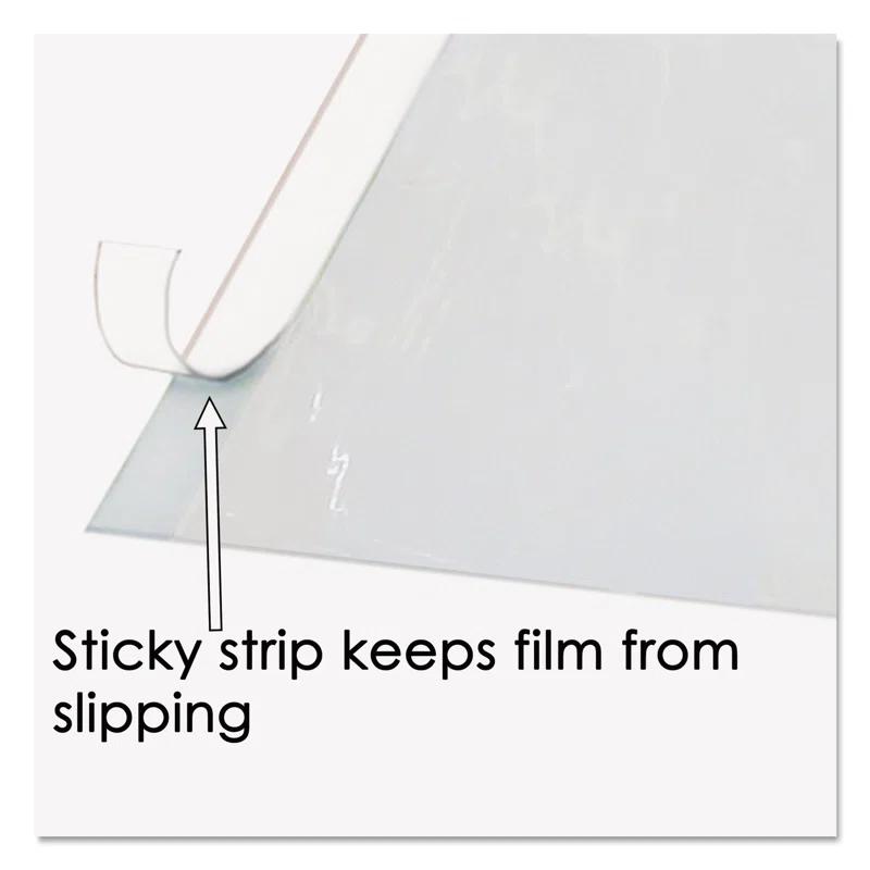 Artistic Products LLC Artistic Products Second Sight Clear Plastic Hinge Plastic Desk Pad