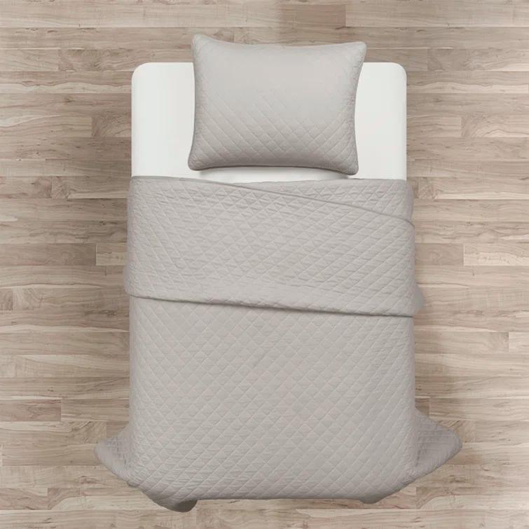 Lush Decor Ava Diamond Standard Cotton Modern & Contemporary Quilt Set