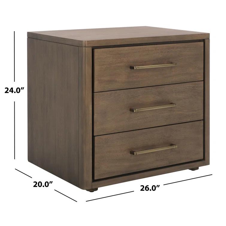 Atherton 3 - Drawer Nightstand