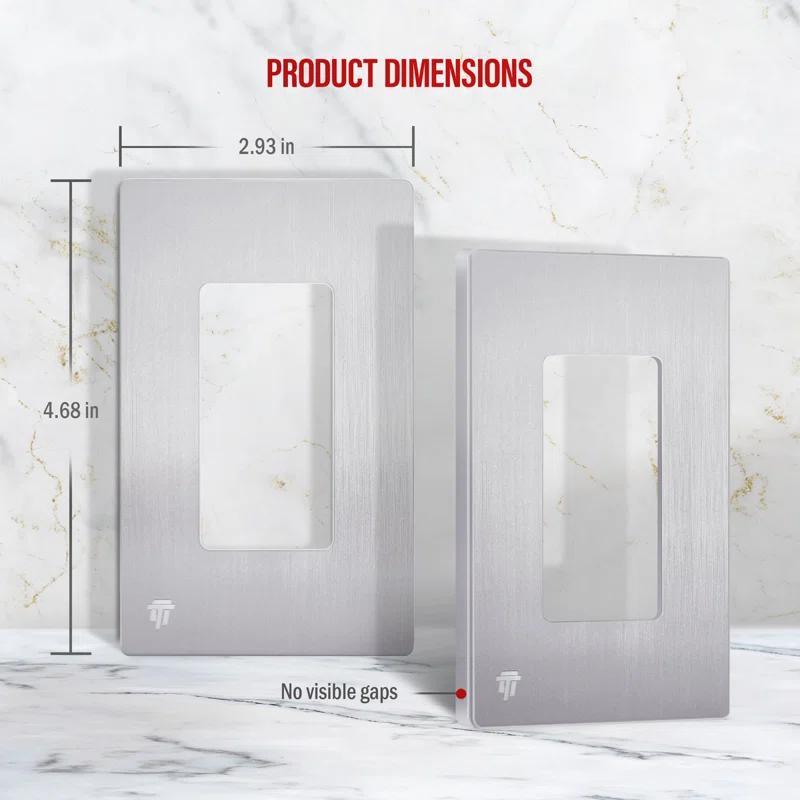 Enerlites No Subject 1 - Gang Rocker Standard Wall Plate