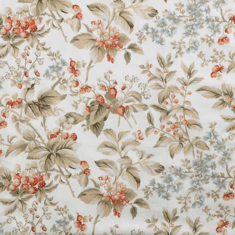 Laura Ashley Laura Ashley Bramble Floral Cotton Reversible Comforter Set