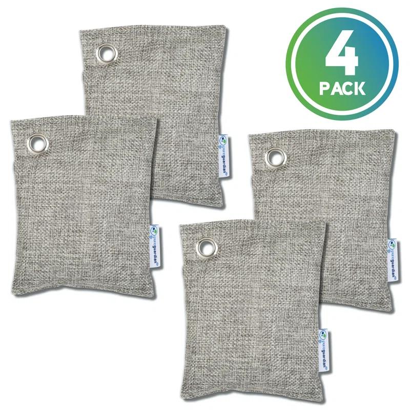 Guardian Technologies PureGuardian Air Purifying Bamboo Charcoal Bags, Eco-Friendly Natural Odor Reducer | Wayfair