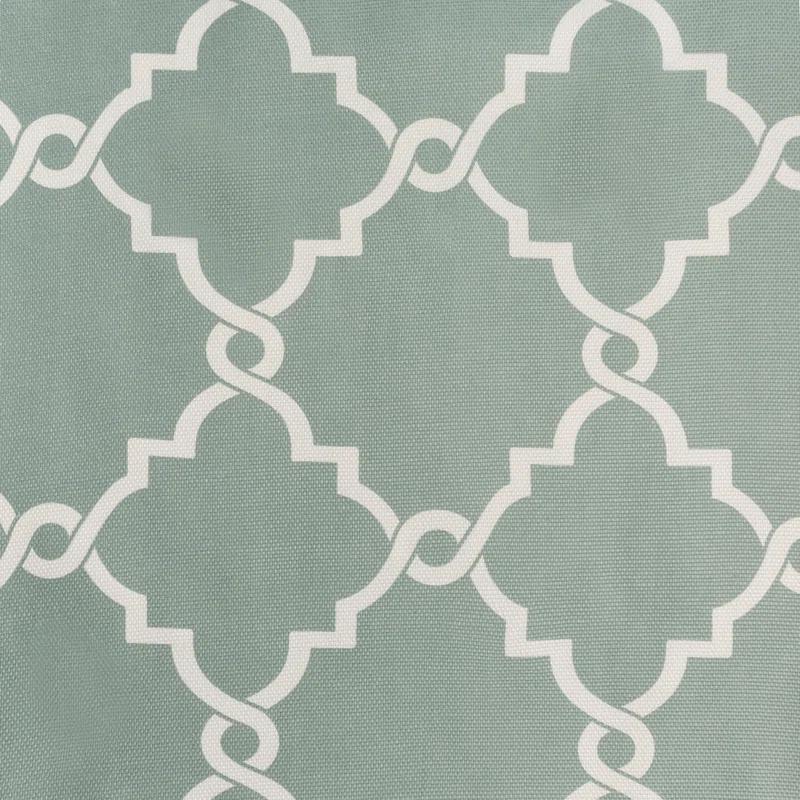 Madison Park Fretwork Print Grommet Top Single Window Curtain Panel
