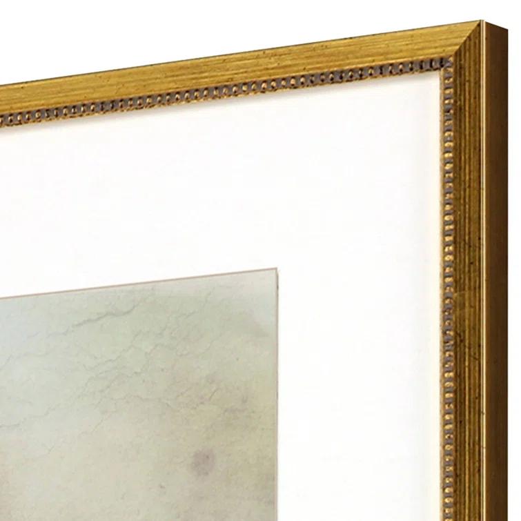 Equestrian III 27" Wide Antique Gold Framed Wall Art Set