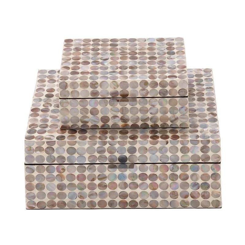 Juliette 2 - Piece Handmade Decorative Box