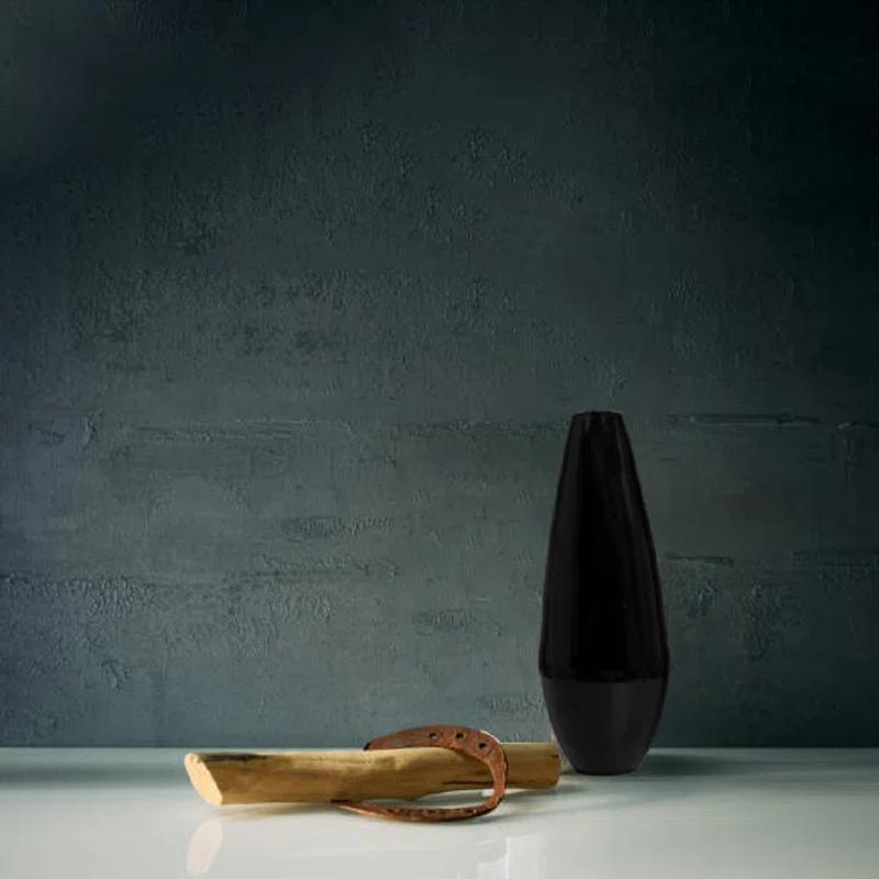 Orren Ellis 31.5" Spun Bamboo Tall Floor Vase - Sleek Matte Finish, Elegant Home Decoration, Modern Accent Piece, Living Room Decor, Handcrafted Bamboo Art, Contemporary Interior Design, Unique Tall Vase & Reviews | Wayfair