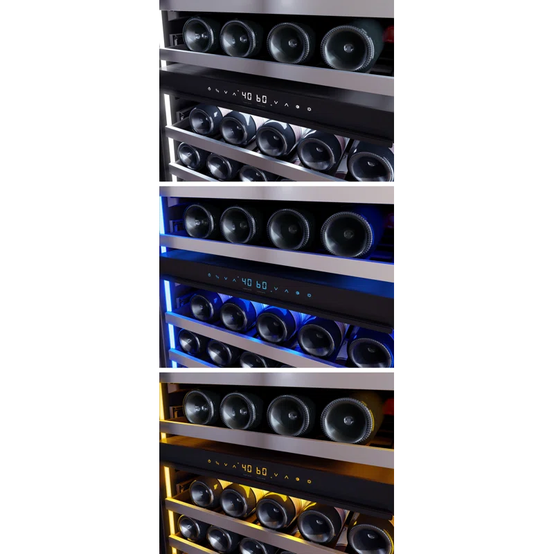 Zephyr Zephyr Presrv 24 in. 132-Bottle Dual Zone Full Size Wine Cooler