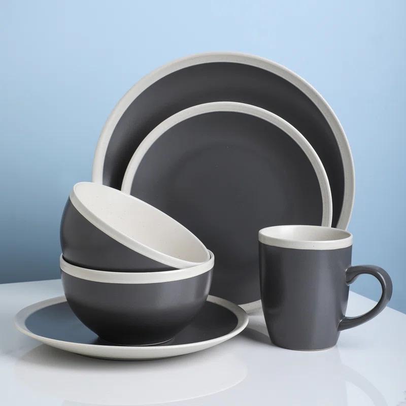 Stone Lain Stone Lain Serenity 32-Piece Dinnerware Set Stoneware