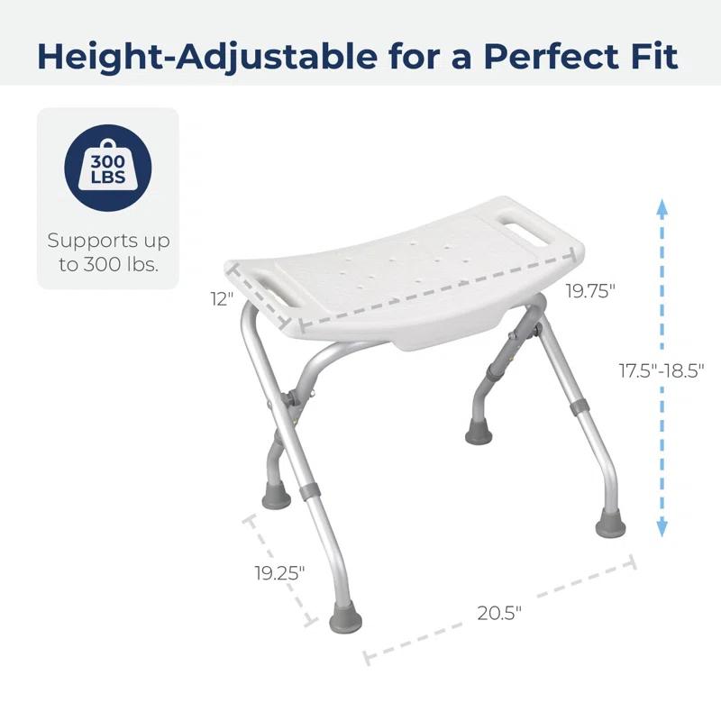 Rebrilliant Lisdale Shower Chair