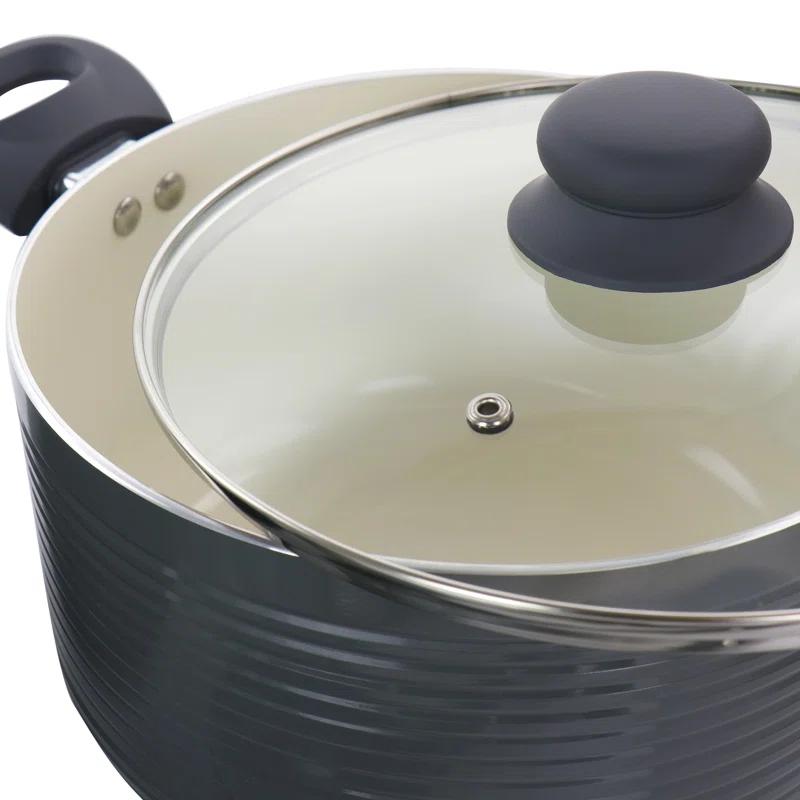 Oster 8 Piece Aluminum Non Stick Cookware Set
