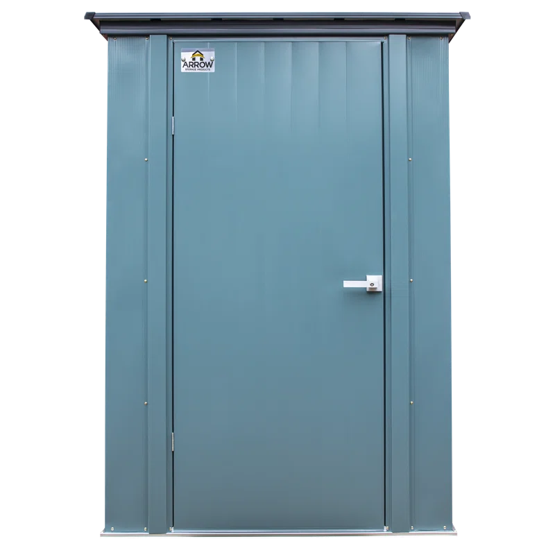 Arrow Spacemaker 4 ft. W x 3 ft. D Metal Vertical Storage Shed