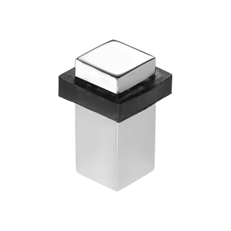 Linnea Cube Stainless Steel Floor Mount Door Stop