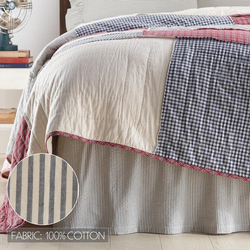VHC Brands Sawyer Mill Tailored Bed Skirt
