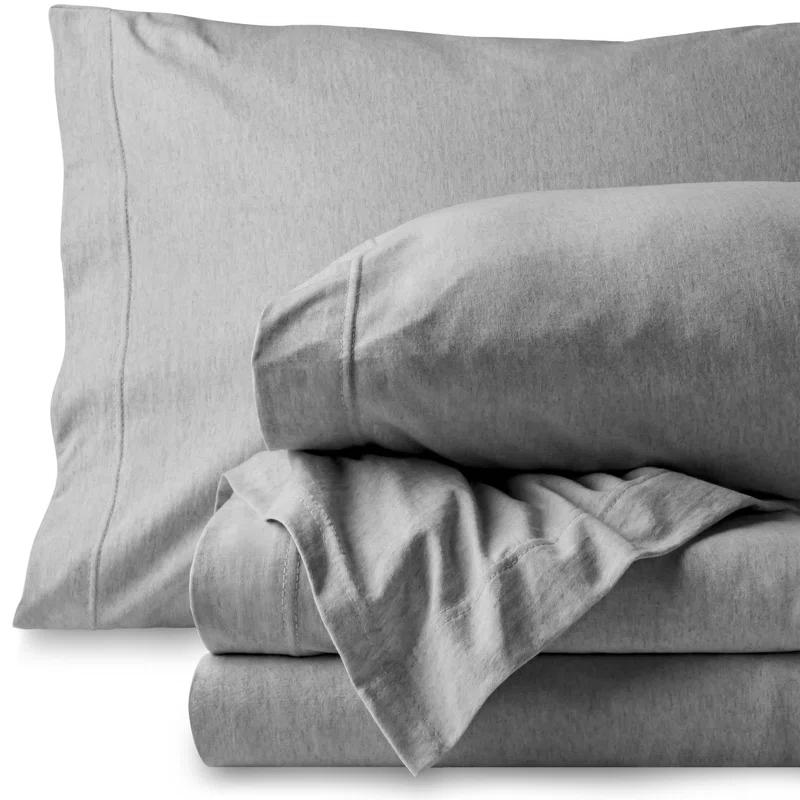 Bare Home Organic Cotton Jersey Sheet Set