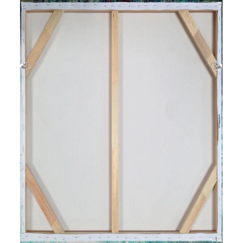 Marmont Hill Couple Paddling Canoe by McClelland Barclay Print on Wrapped Canvas