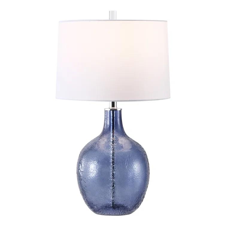 Ebern Designs Glass Table Lamp