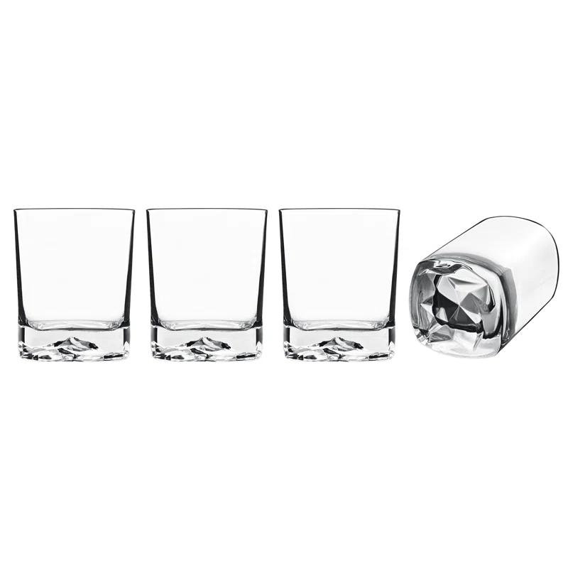 Luigi Bormioli On The Rocks 13.5 oz. DOF Drinking Glasses (Set of 4)