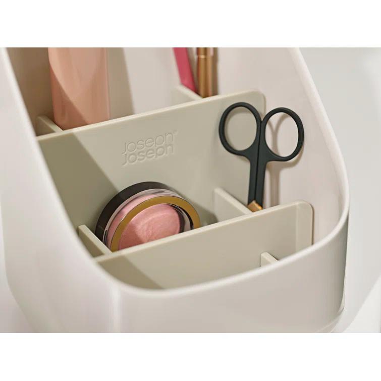 Joseph Joseph Joseph Joseph Viva Makeup Organizer with Pedestal Mirror