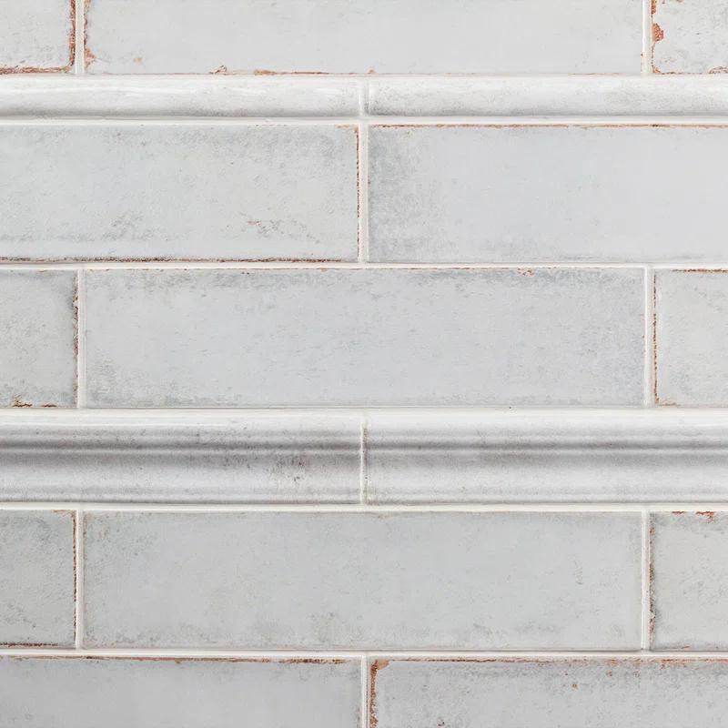 Bond Tile Chateau 12" x 2" Ceramic Quarter Round Tile Trim