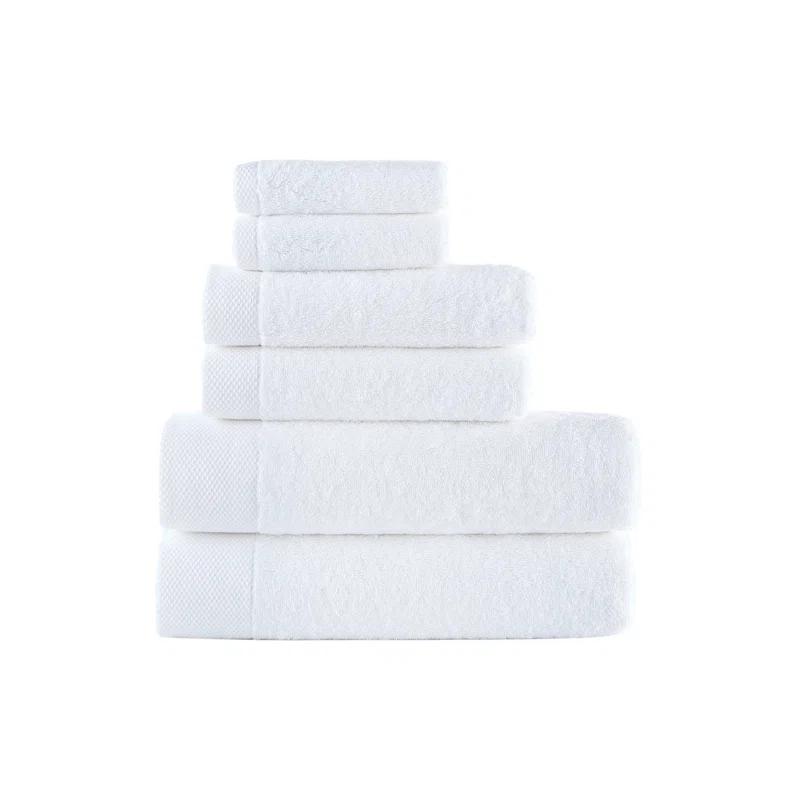 Brooks Brothers Brooks Brothers Solid Signature 6 Pcs Towel Set (Set of 6)