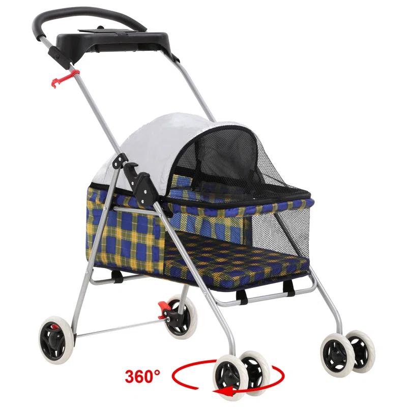 BestPet Foldable Pet Jogger Stroller
