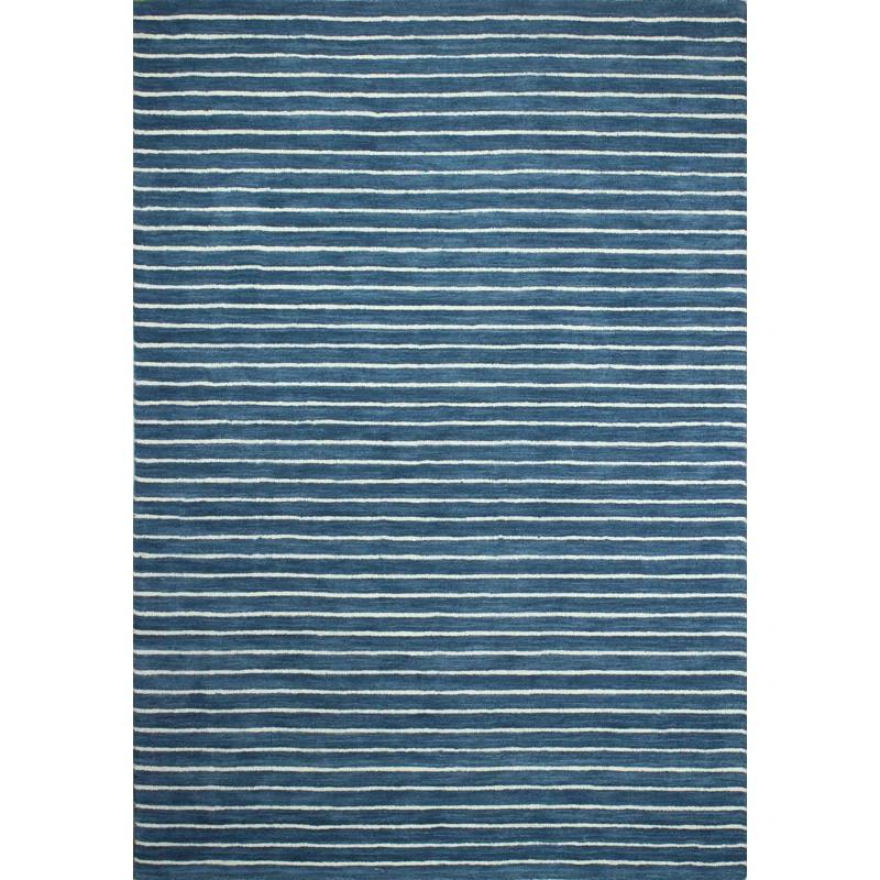 Darya Home Wool Striped Indoor Rug