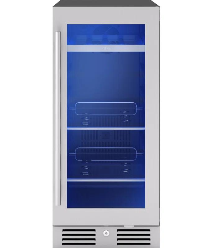 Zephyr Zephyr Presrv 15" 4-Bottle and 64-Can Single Zone Beverage Cooler
