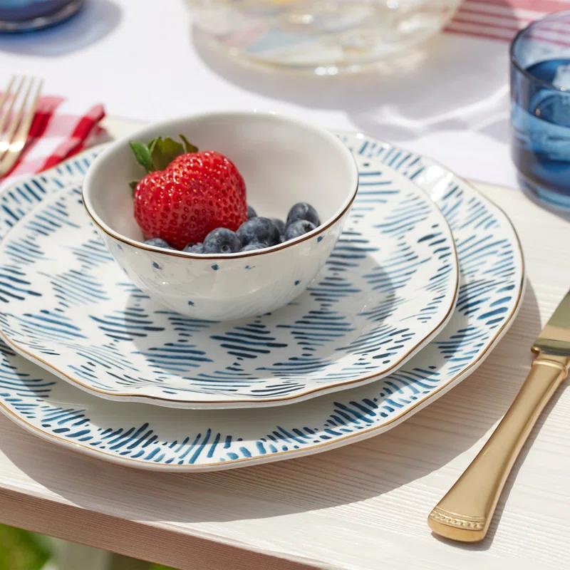 Blue Bay 9 oz. 4 Piece Dessert Bowl Set