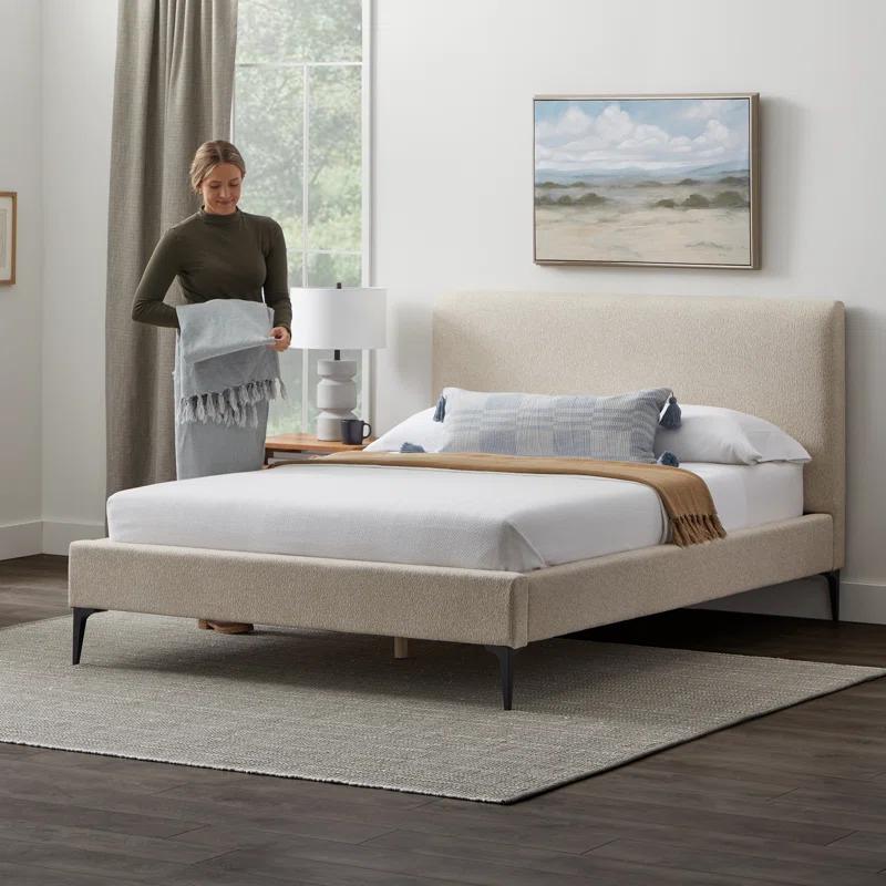Wade Logan® Garfinkel Upholstered Platform Bed