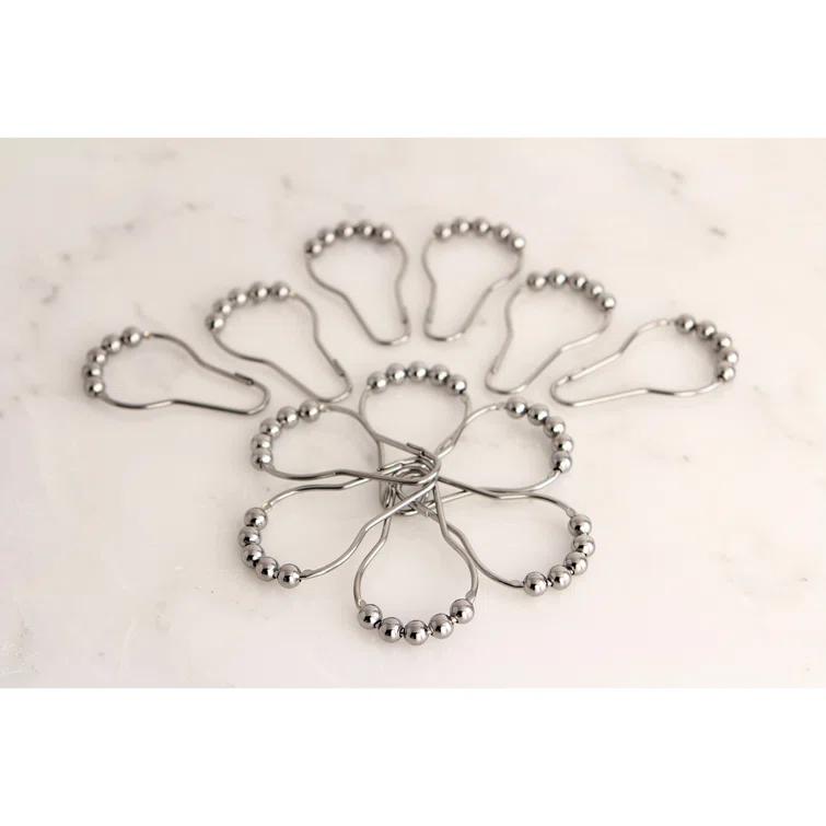 Kingston Brass Kingston Brass Edenscape Roller Ball Shower Curtain Rings (12 Pieces/Set) (Set of 12)